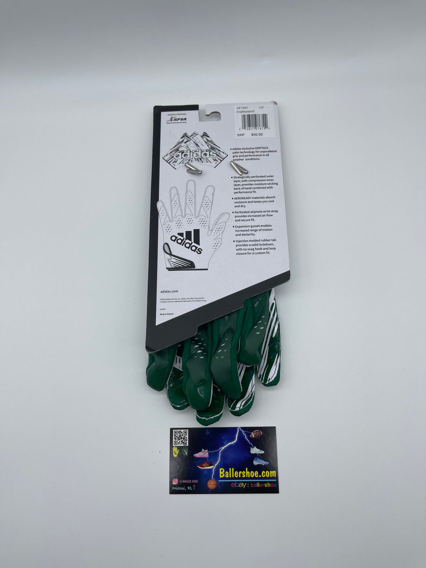 Adidas Adizero 12 Football Gloves