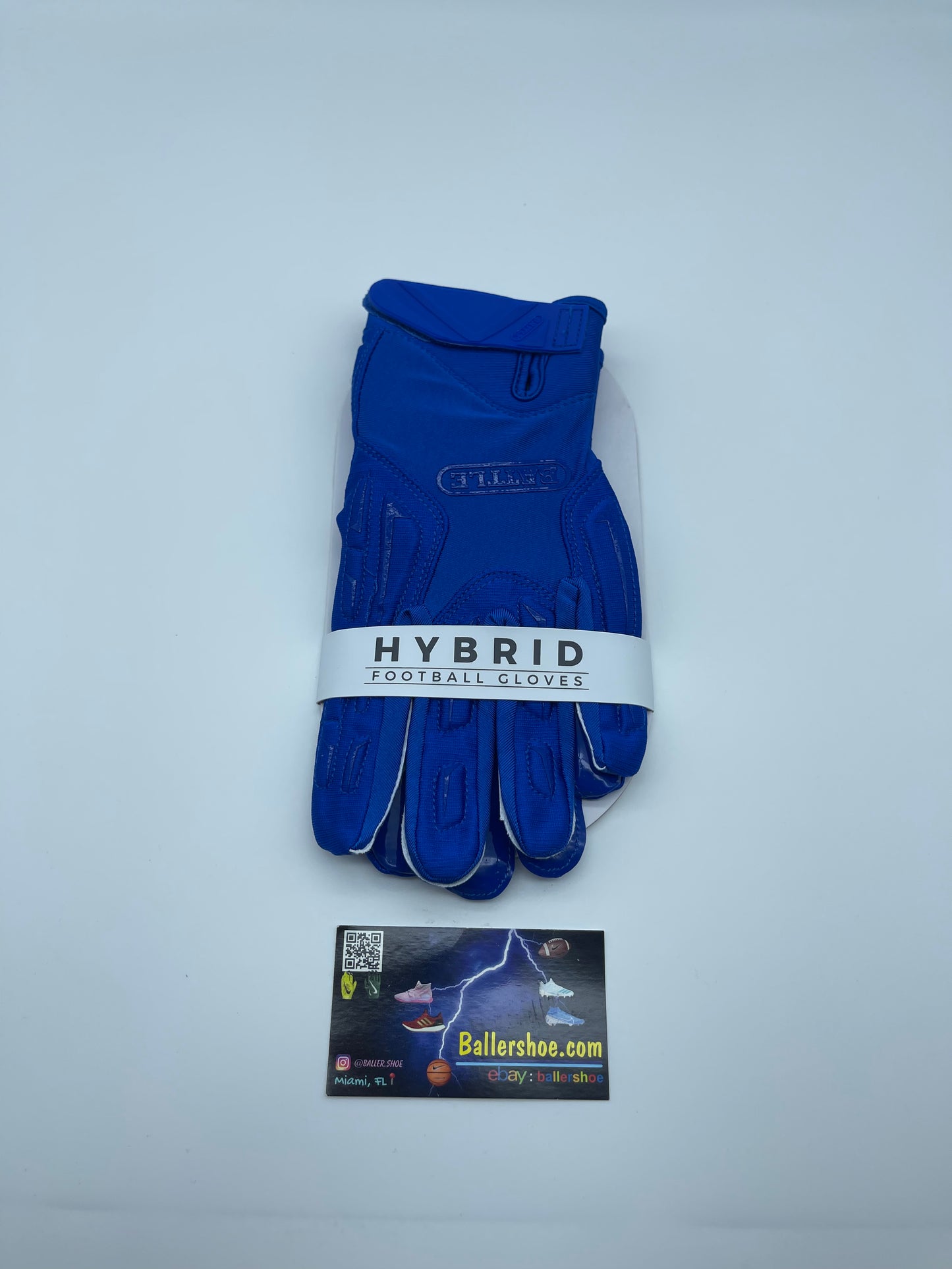 Battle Hybrid Football Gloves