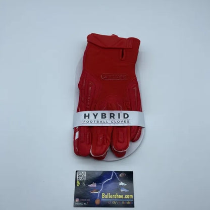 Battle Hybrid Football Gloves