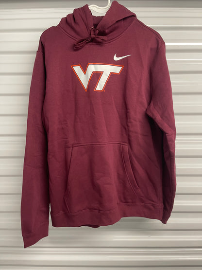 Nike Cotton Virginia Tech Hokies Hoodie