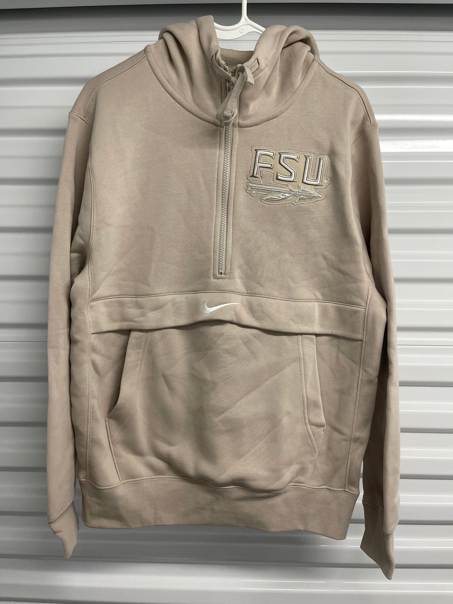 Nike Cotton Florida State Seminoles 1/2 Zip Hoodie