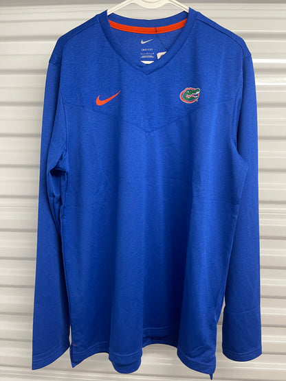 Nike On-Field Dri-Fit Florida Gators Coaches Long Sleeve