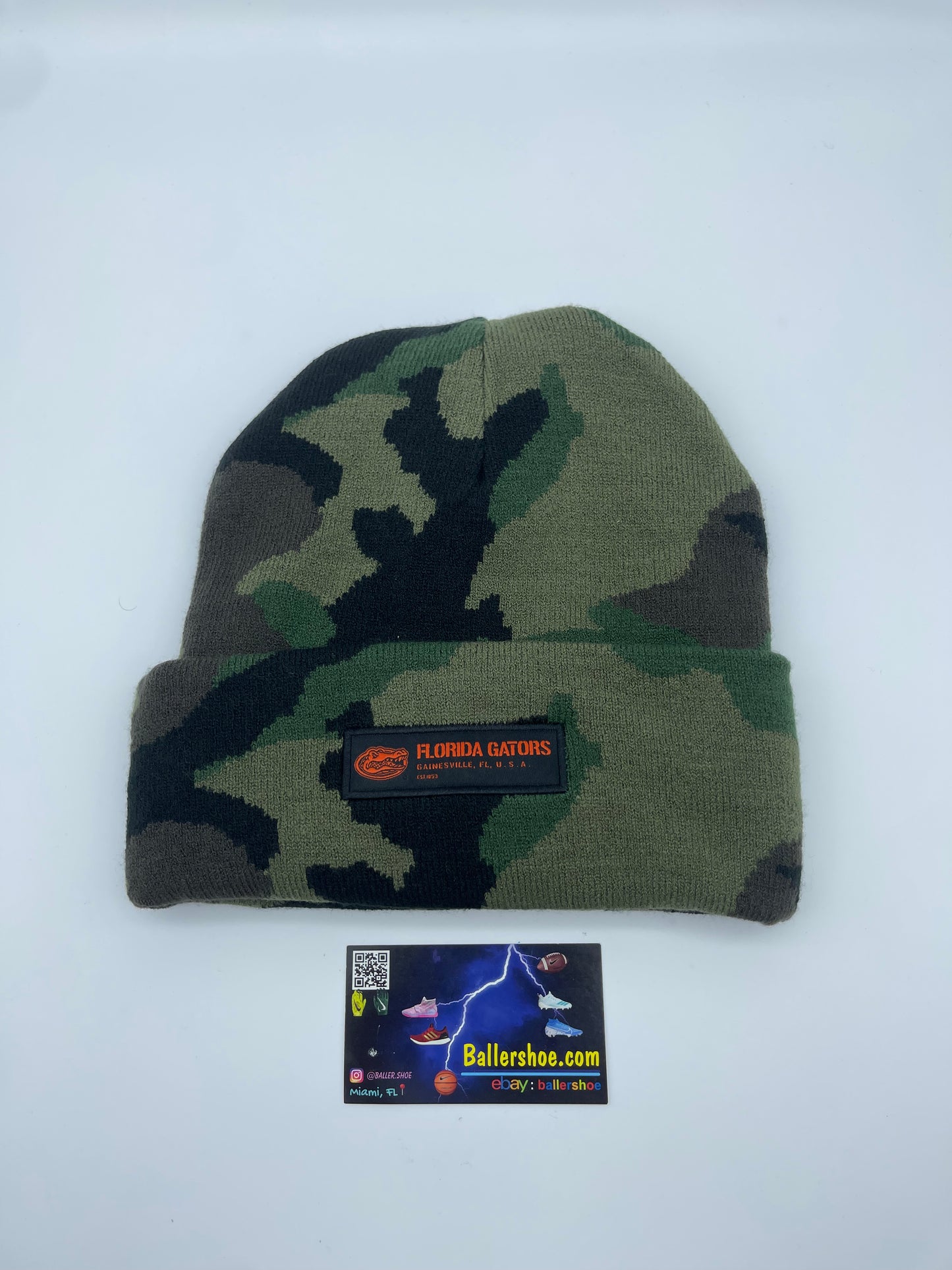 Nike Jordan Florida Gators Military Camo Cuffed Beanie